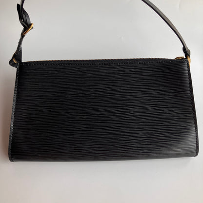 Louis Vuitton Epi Noir Pochette Accessories