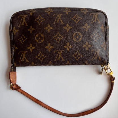 LV Vintage Monogram Pochette With Crossbody Strap