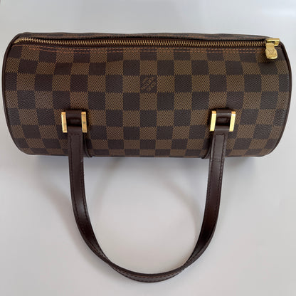 Louis Vuitton Papillon Damier Ebène 26 Top Handle Bag