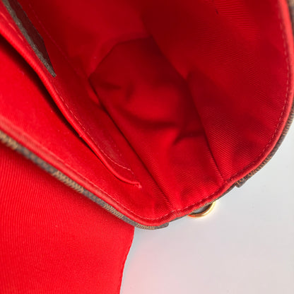 Louis Vuitton Croisette Damier Ebène Crossbody Bag