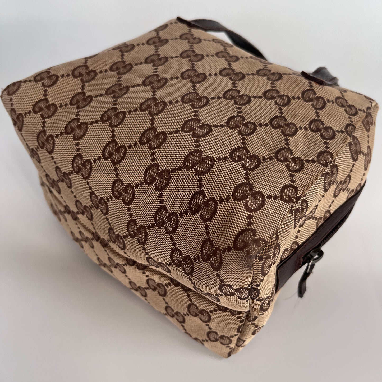 Gucci Vintage Tofu Top Handle Bag