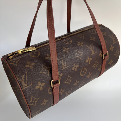 Louis Vuitton Monogram Papillon Top Handle Bag M51386