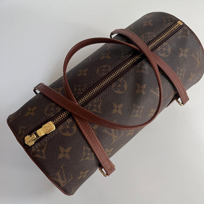 Louis Vuitton Monogram Papillon Top Handle Bag M51386