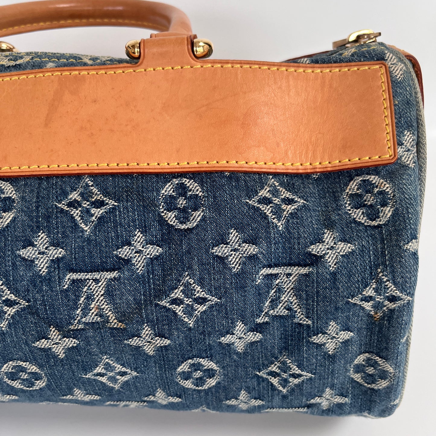 Louis Vuitton Denim Neo Speedy Top Handle Bag