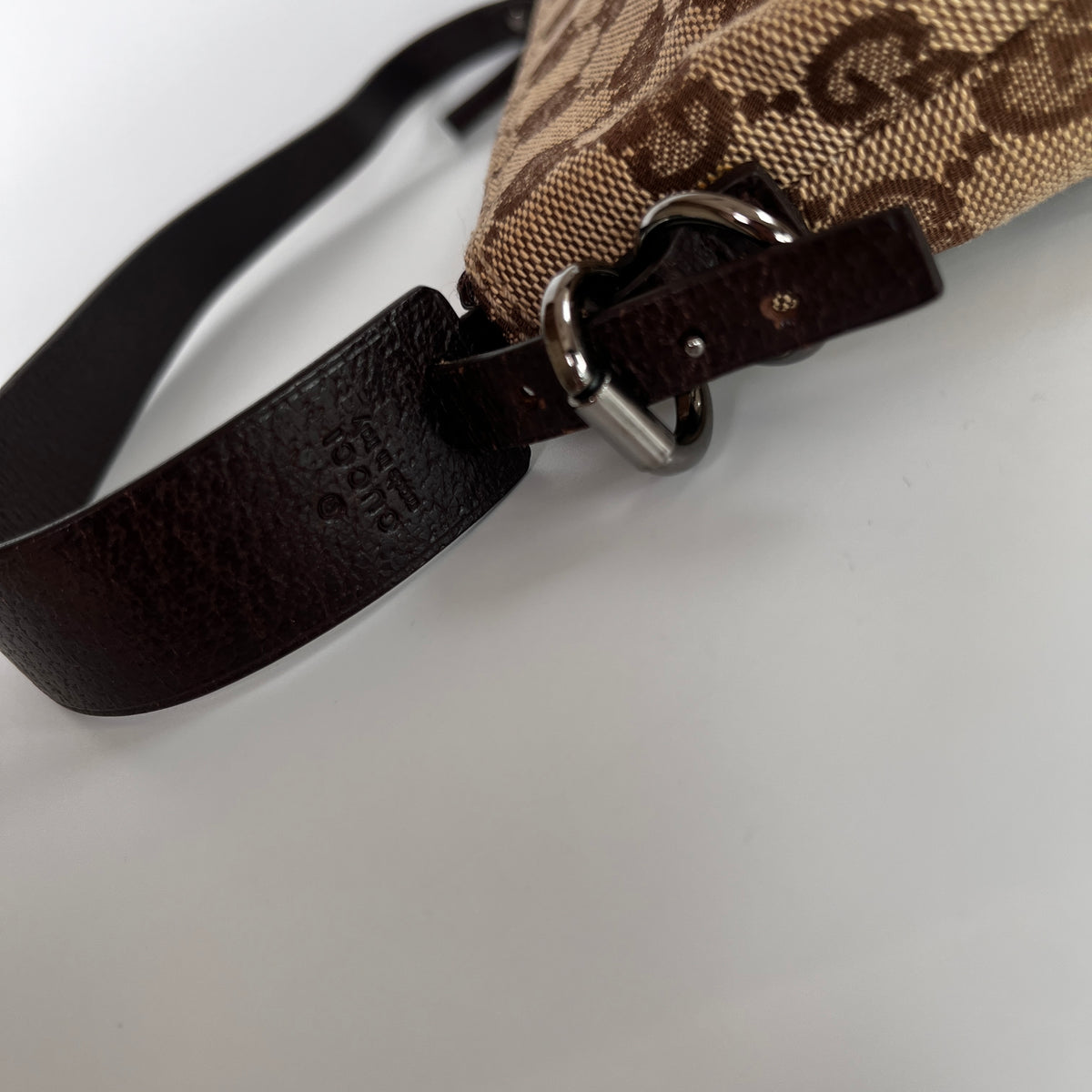 Gucci Vintage GG Canvas Small Pochette