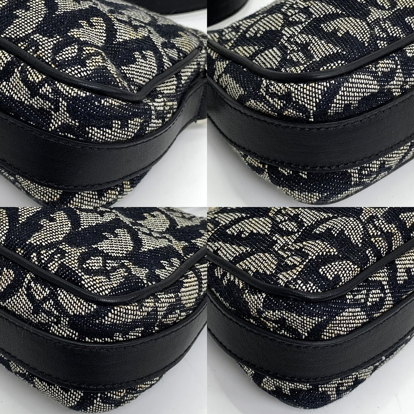 Christian Dior Vintage Oblique One Shoulder Pouch