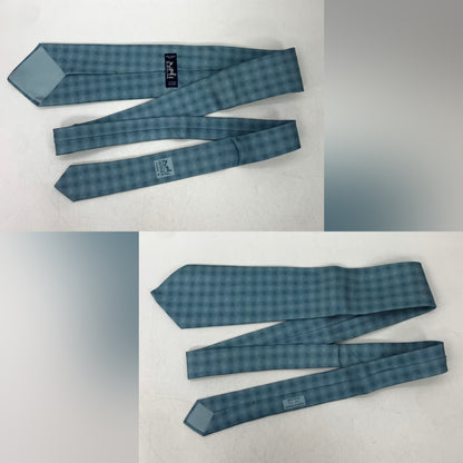 Hermes Blue Neck Tie