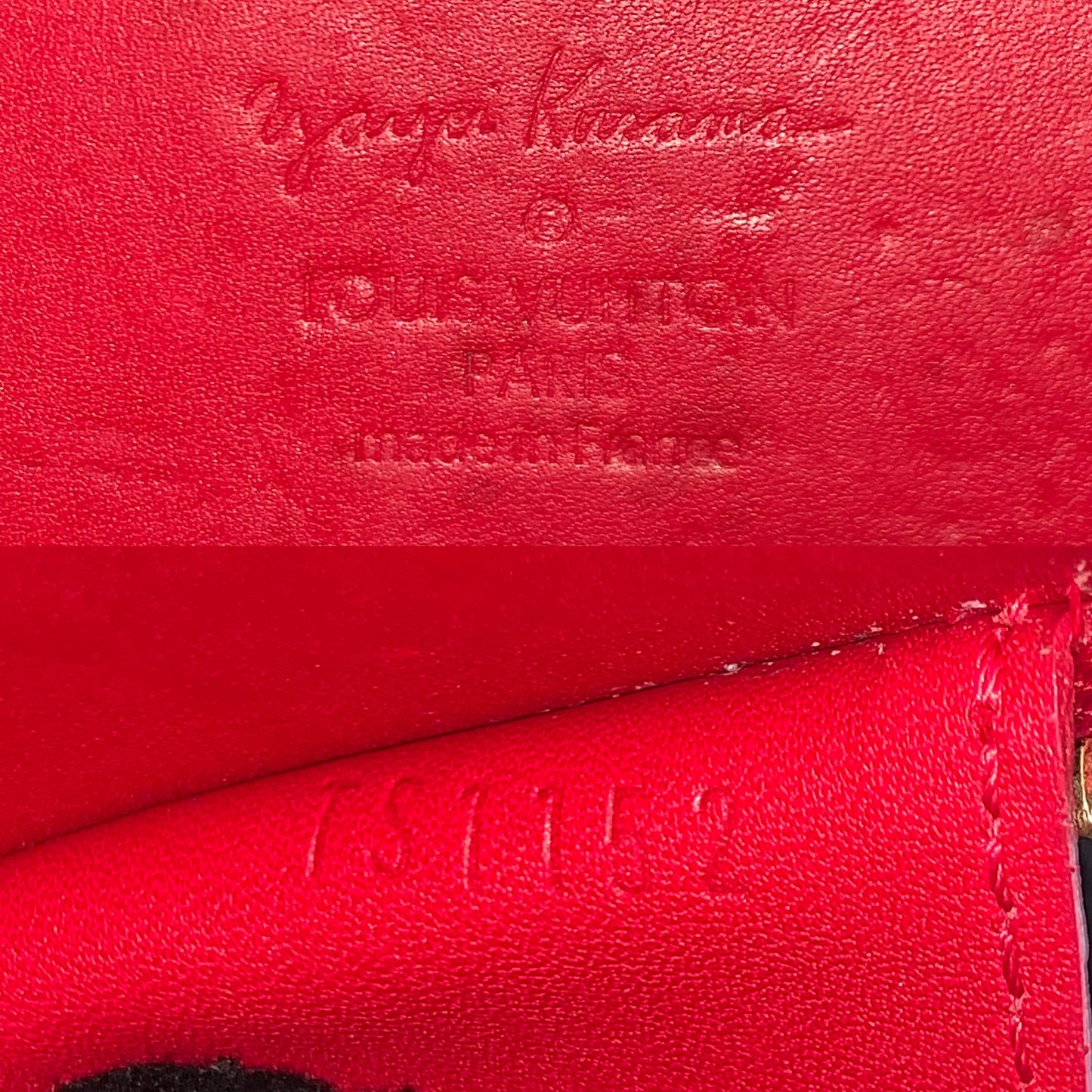 Louis Vuitton x Yayoi Kusama Porto Monnaie Chapeau Vernis Wallet Coin Purse