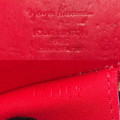 Louis Vuitton x Yayoi Kusama Porto Monnaie Chapeau Vernis Wallet Coin Purse