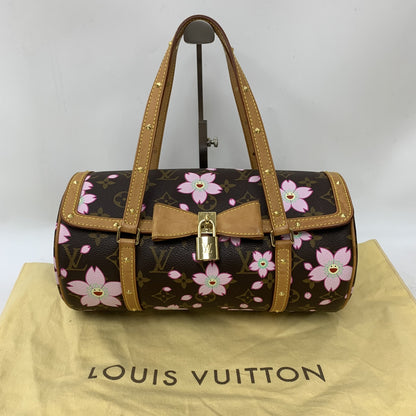 Louis Vuitton x Takashi Murakami Papillon Cherry Blossoms Top Handle Bag NO KEY