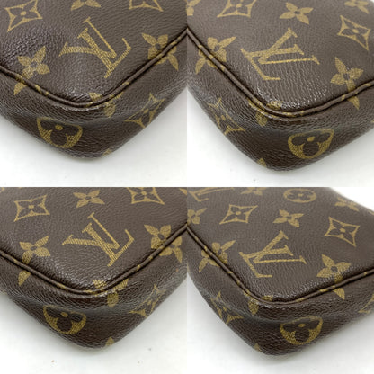 LV Vintage Monogram Pochette With Crossbody Strap