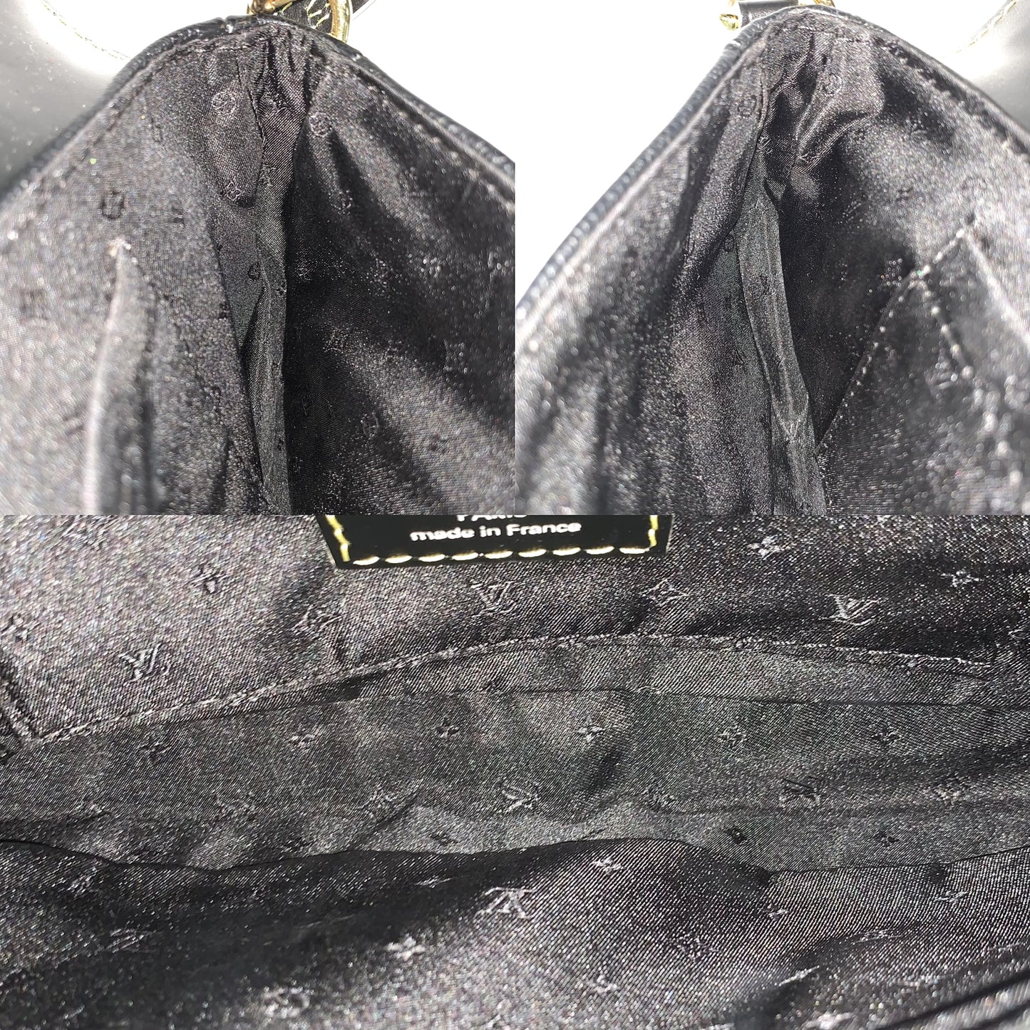 Louis Vuitton Black Suhali Le Precieux Pochette Clutch