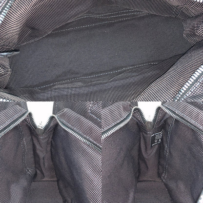 Hermes Herline PM Gray Canvas Tote Bag