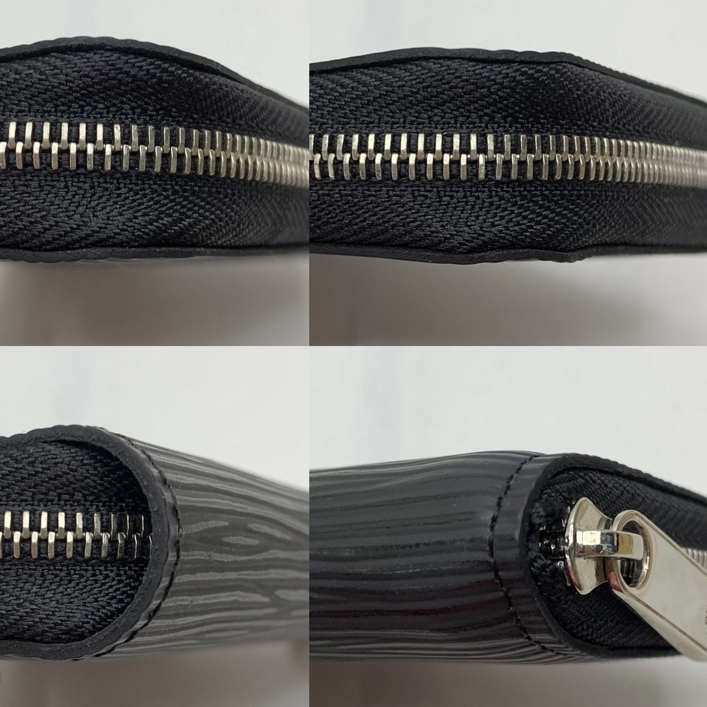 Louis Vuitton Black Epi Zippy Coin Purse