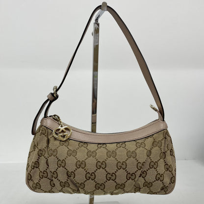 Gucci Lovely Charm GG Canvas Pochette