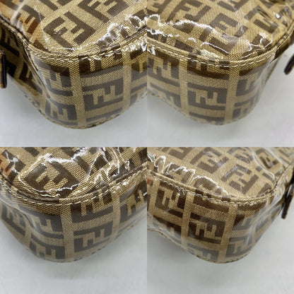 Fendi Zucca Baguette PVC Shoulder Bag