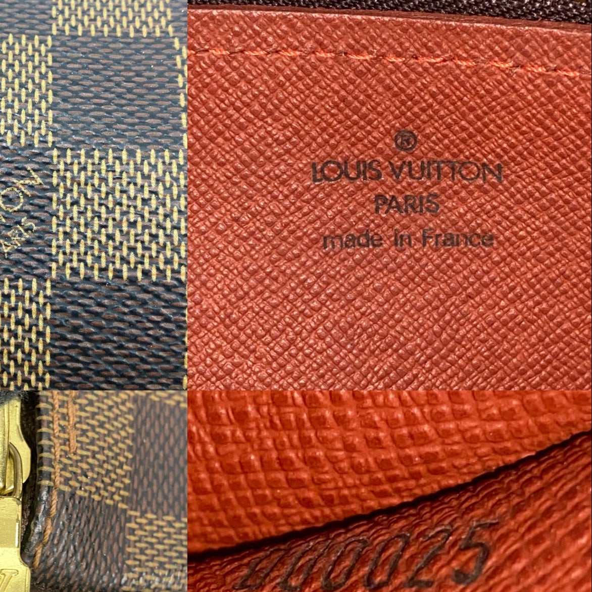 Louis Vuitton Papillon Damier Ebène 26 Top Handle Bag