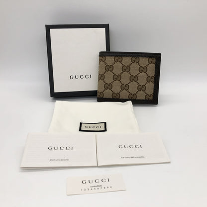 Gucci GG Canvas Bifold Wallet