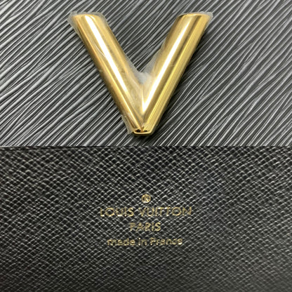 Louis Vuitton Black Epi Twist Wallet on Chain GHW RFID