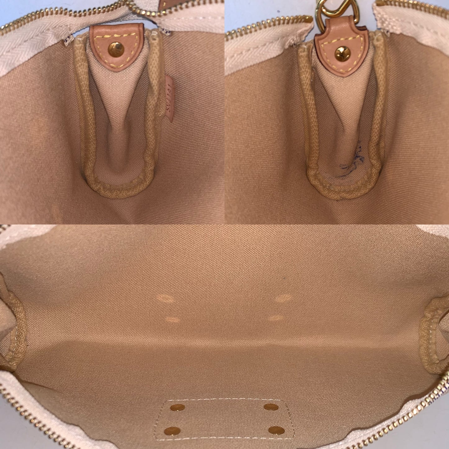 Louis Vuitton Eva PM Damier Azur Clutch
