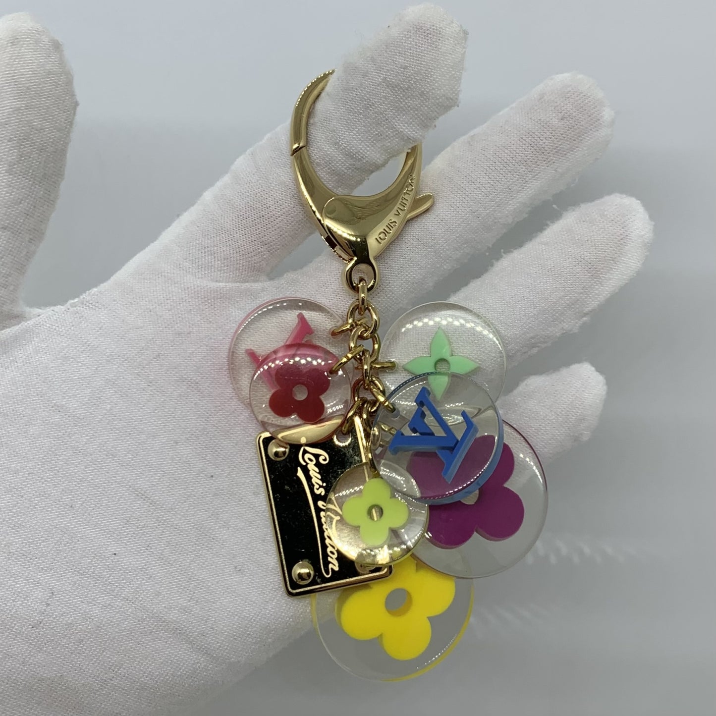 Louis Vuitton Multicolor Blooming Flowers Bag Charm
