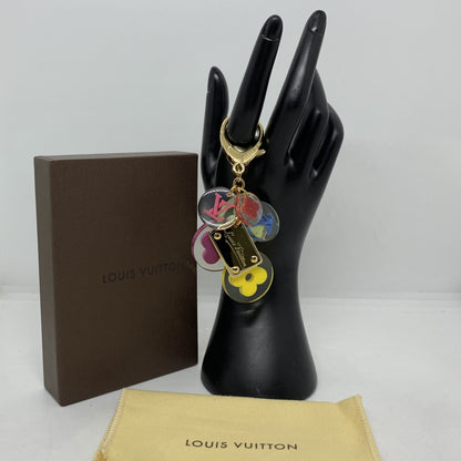 Louis Vuitton Multicolor Blooming Flowers Bag Charm