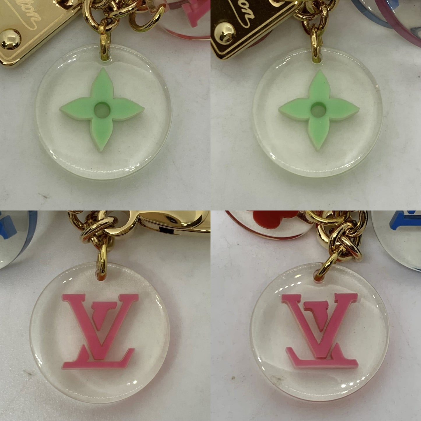 Louis Vuitton Multicolor Blooming Flowers Bag Charm