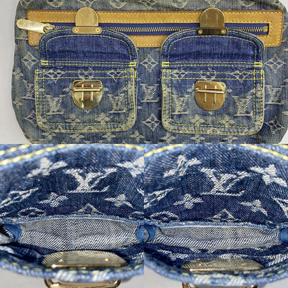 Louis Vuitton Vintage Baggy Denim PM Shoulder Bag