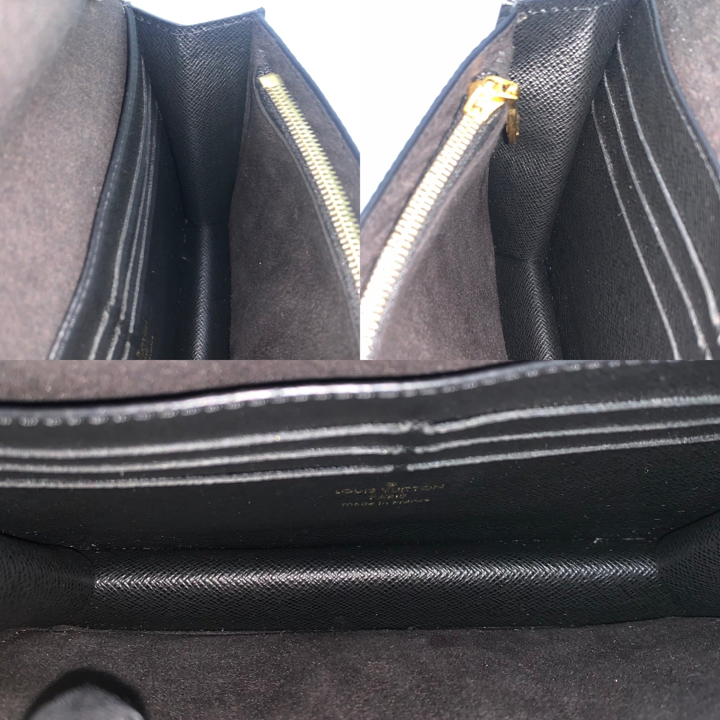 Louis Vuitton Black Epi Twist Wallet on Chain GHW RFID