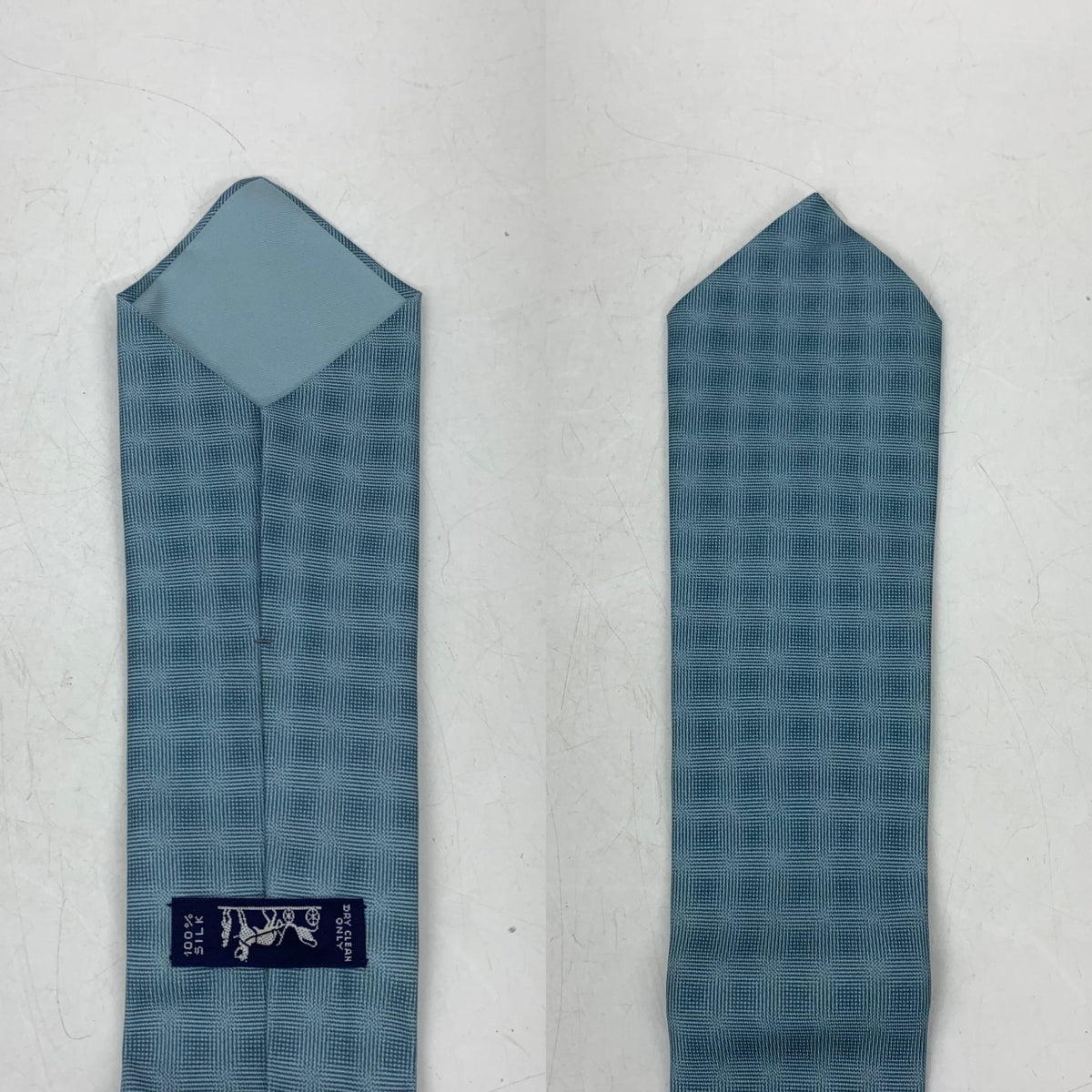 Hermes Blue Neck Tie