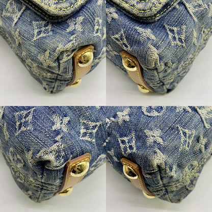 Louis Vuitton Vintage Baggy Denim PM Shoulder Bag