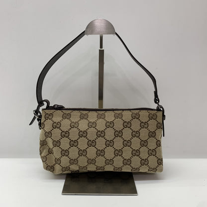 Gucci Vintage GG Canvas Small Pochette