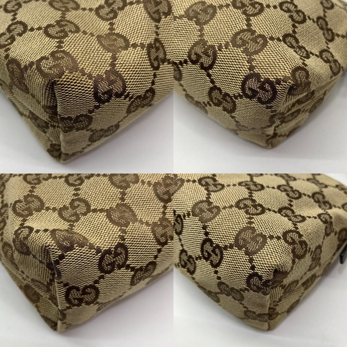 Gucci Vintage GG Canvas Small Pochette