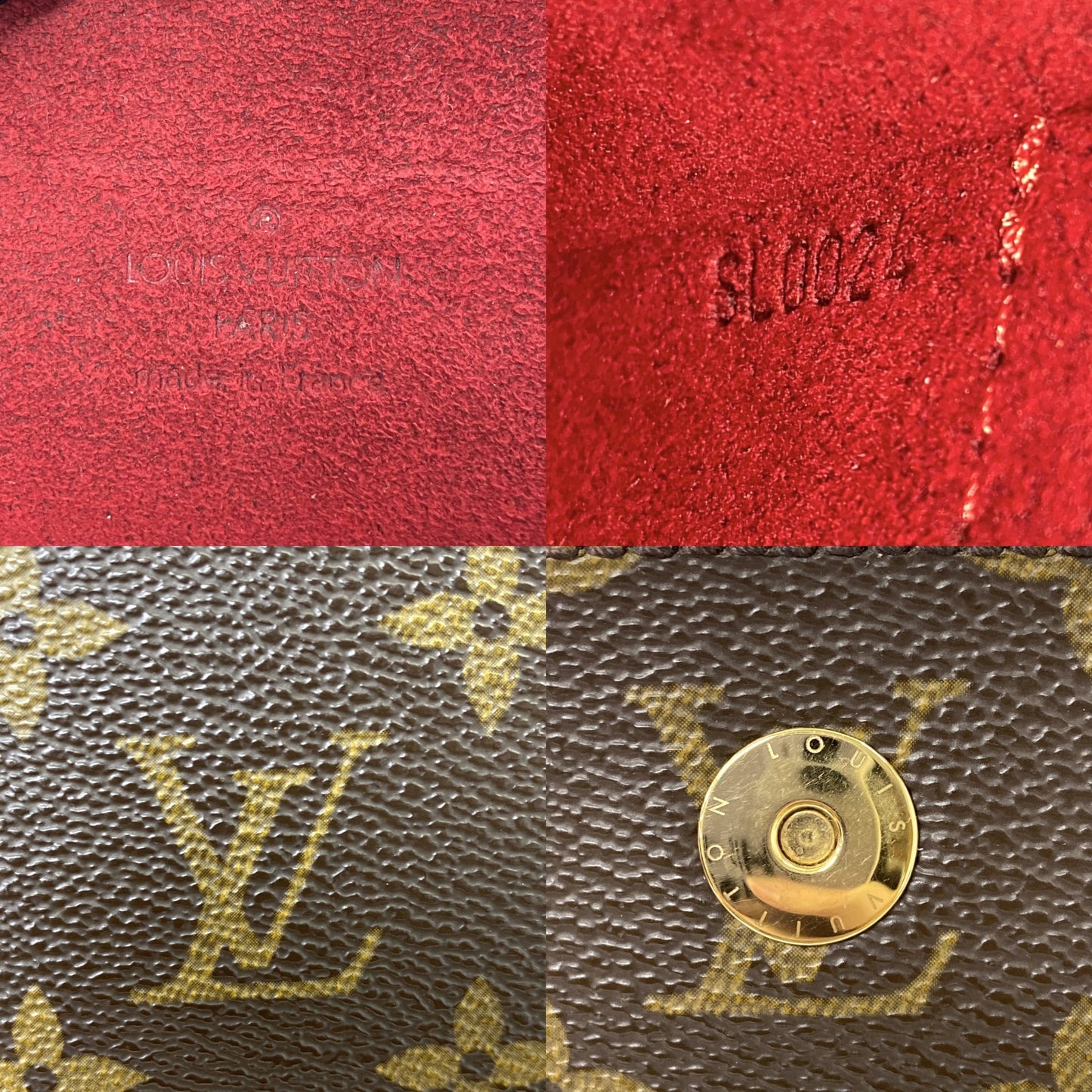 Louis Vuitton Vintage Recital Monogram Shoulder Bag