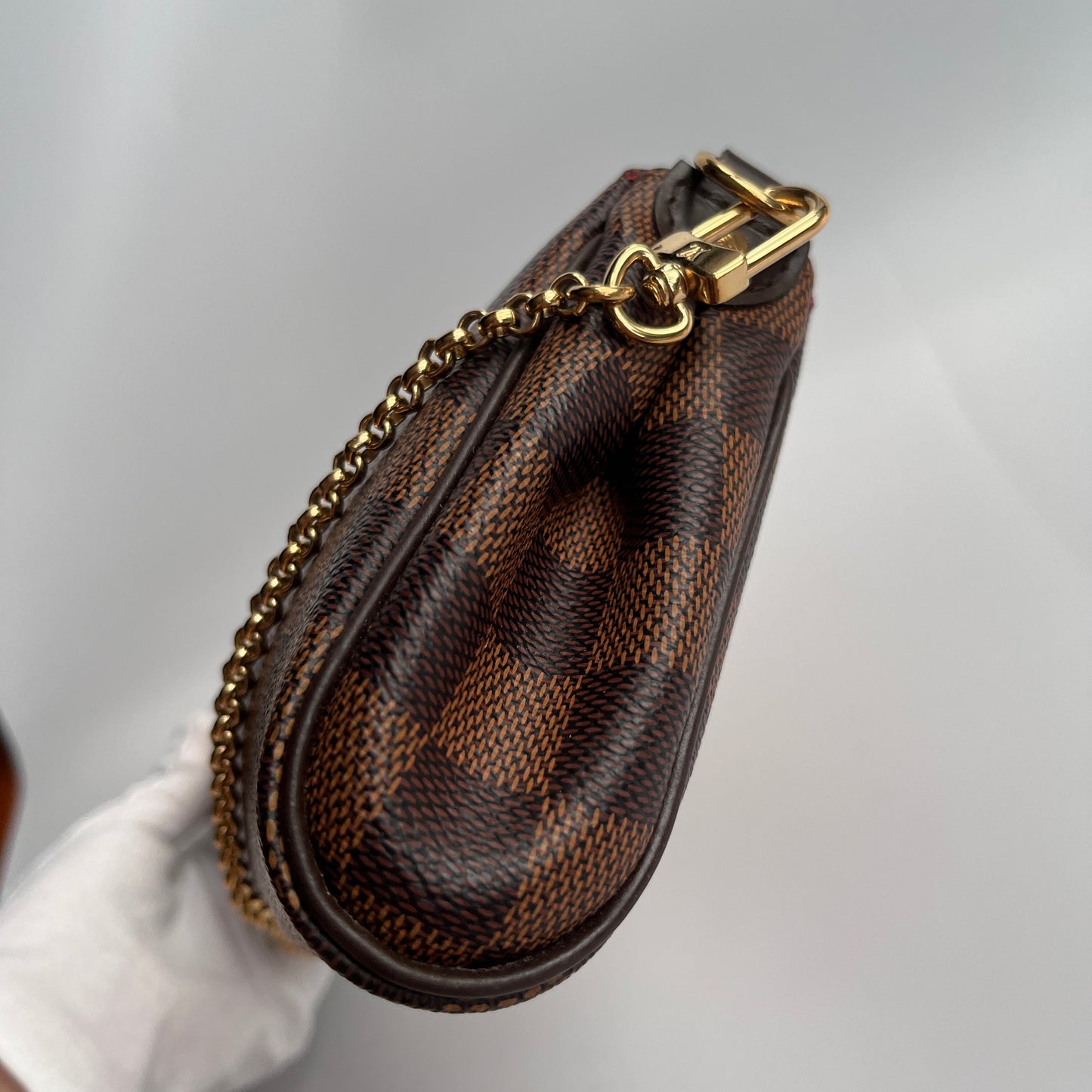 Louis Vuitton Damier Ebène Eva PM Clutch/ Pochette
