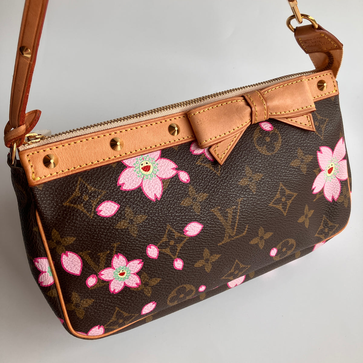 Louis Vuitton x Takashi Murakami Cherry Blossom Pochette