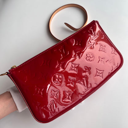 Louis Vuitton Red Vernis Pochette