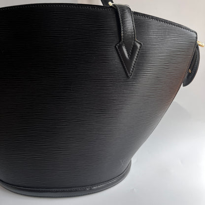Louis Vuitton	Vintage Black Epi Saint Jacques GM Shoulder Bag