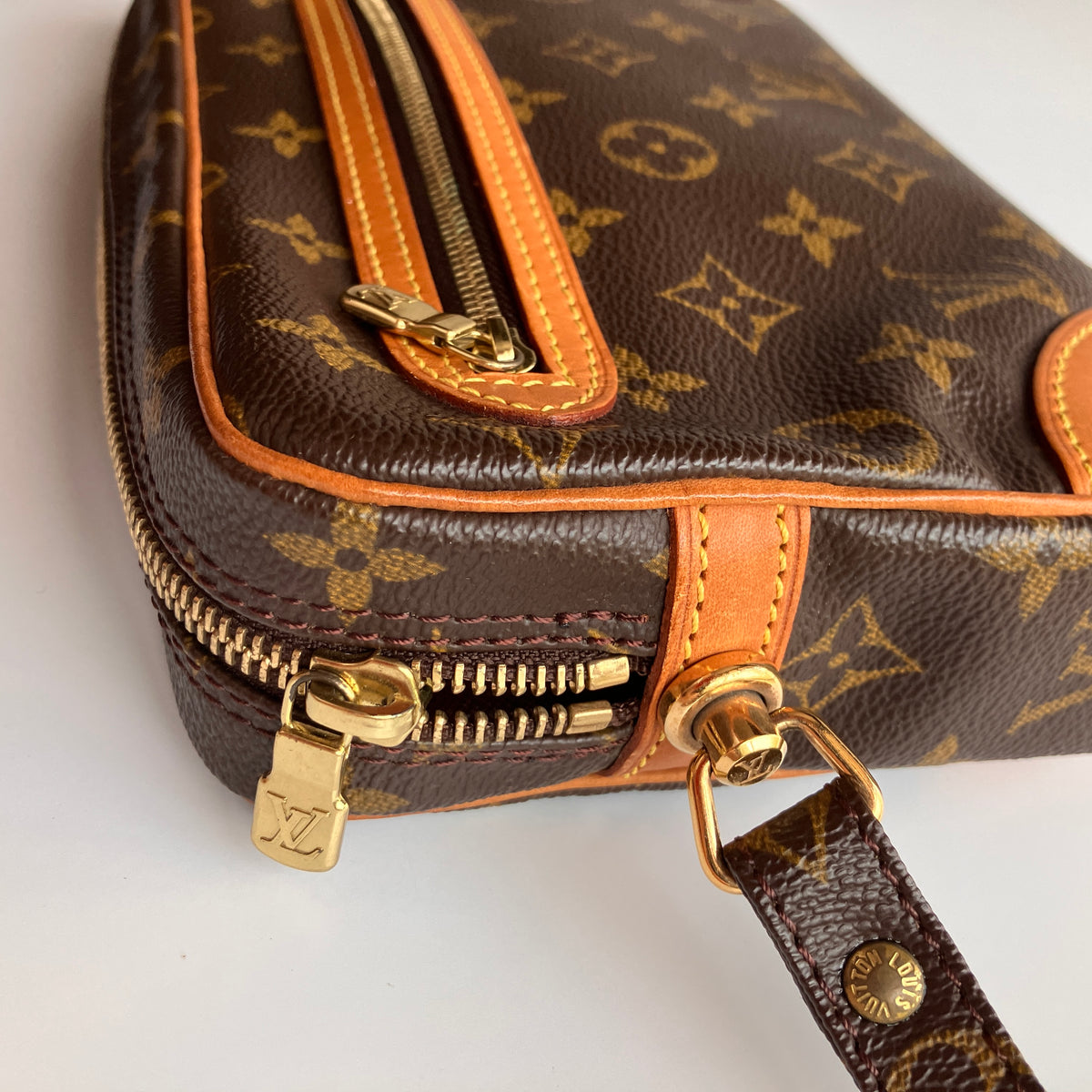 Louis Vuitton Vintage Marly Dragonne GM Clutch