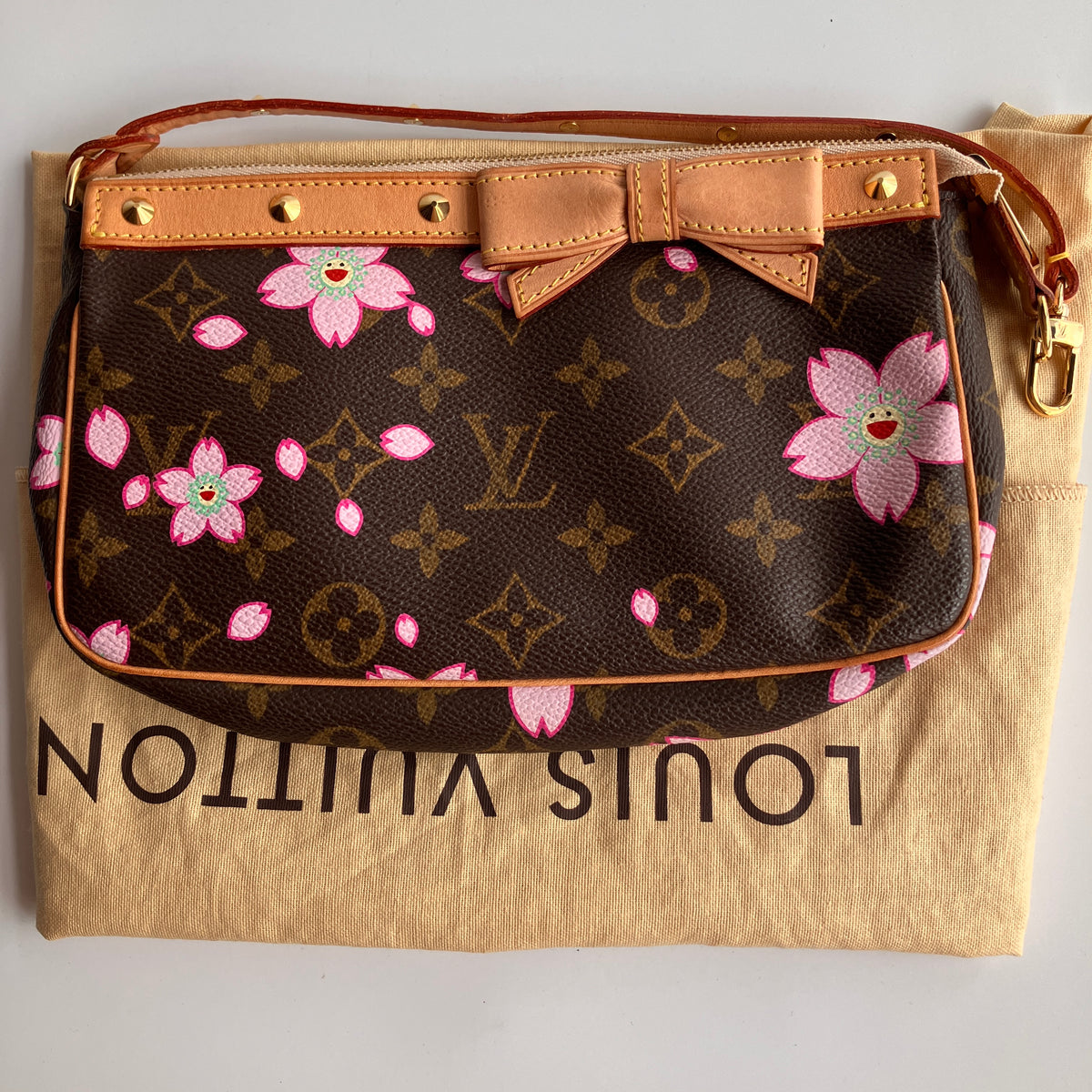 Louis Vuitton x Takashi Murakami Cherry Blossom Pochette