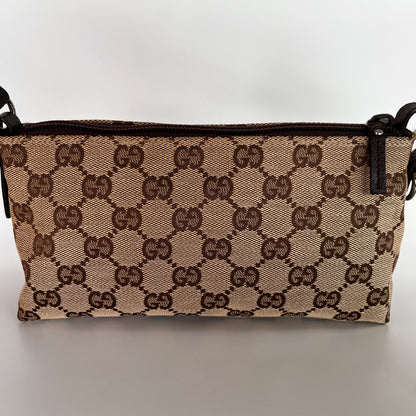 Gucci Vintage GG Canvas Small Pochette
