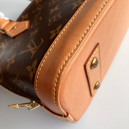 Louis Vuitton Alma BB Monogram Crossbody Bag