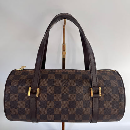Louis Vuitton Papillon Damier Ebène 26 Top Handle Bag