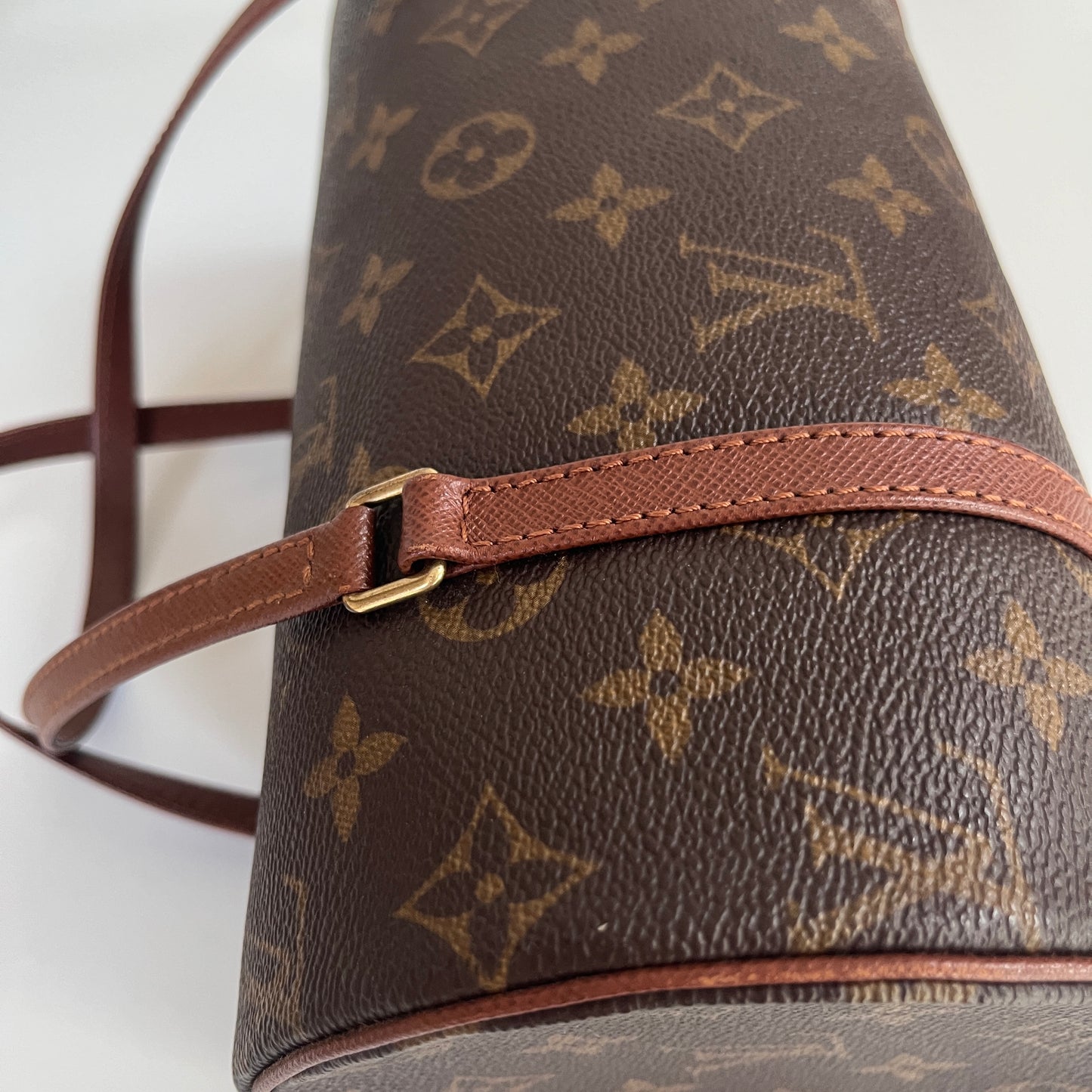 Louis Vuitton Monogram Papillon Top Handle Bag M51386