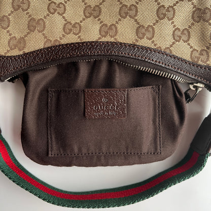 Gucci Vintage GG Canvas Pochette