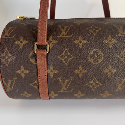 Louis Vuitton Monogram Papillon Top Handle Bag M51386