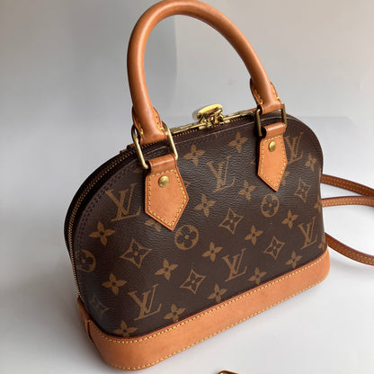 Louis Vuitton Alma BB Monogram Crossbody Bag