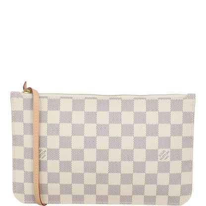 Louis Vuitton Neverfull Pouch Damier Azur