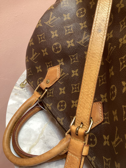 Louis Vuitton Speedy Bandouliere 30 Monogram Crossbody Bag