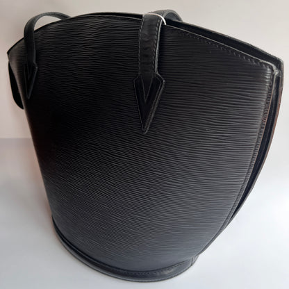 Louis Vuitton	Vintage Black Epi Saint Jacques GM Shoulder Bag